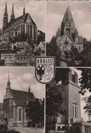 Görlitz - evangelische Kirchen - ca. 1965 Görlitz - evangelische Kirchen - ca. 1965