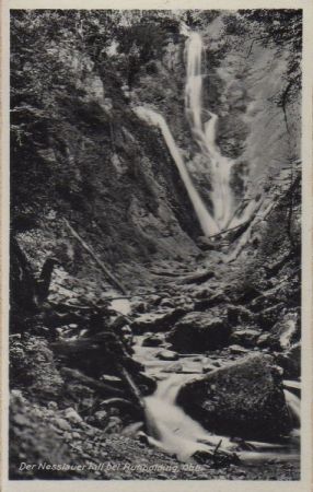 Ruhpolding - Nesslauer Fall - ca. 1950 Ruhpolding - Nesslauer Fall - ca. 1950