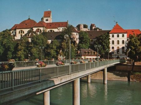 Füssen - Lechbrücke - ca. 1985 Füssen - Lechbrücke - ca. 1985