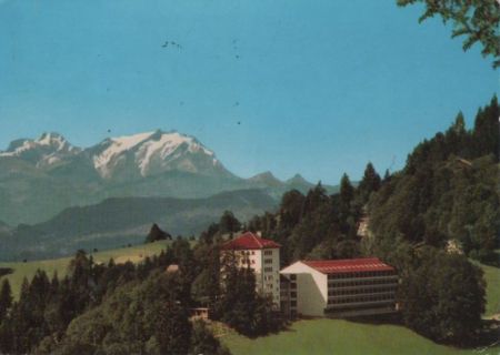 Oberstaufen - Schloßbergklinik - 1974 Oberstaufen - Schloßbergklinik - 1974