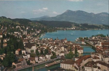 Luzern - Schweiz - Aussicht vom Gütsch Luzern - Schweiz - Aussicht vom Gütsch