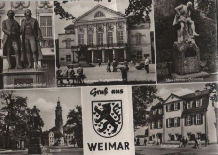 Weimar - u.a. Schillerhaus - 1976 Weimar - u.a. Schillerhaus - 1976