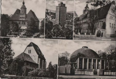 Jena - u.a. Zeiss-Planetarium - ca. 1960 Jena - u.a. Zeiss-Planetarium - ca. 1960