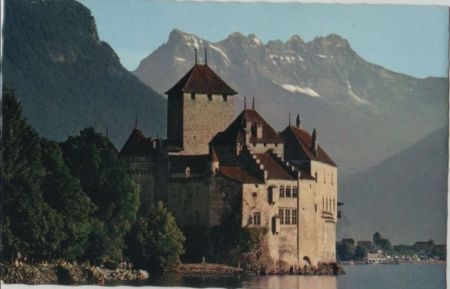 Lac Léman - Schweiz - Chateau de Chillon Lac Léman - Schweiz - Chateau de Chillon