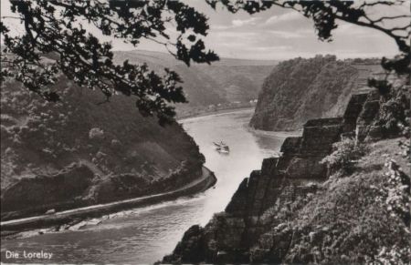 Loreley - von oben Loreley - von oben
