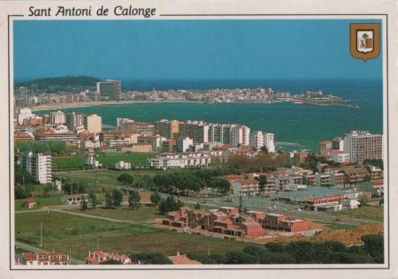 Spanien - Sant Antoni de Calonge - Vista panoramica - 1991 Spanien - Sant Antoni de Calonge - Vista panoramica - 1991