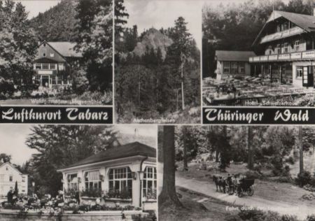 Tabarz - u.a. Waldgaststätte Massemühle - 1977 Tabarz - u.a. Waldgaststätte Massemühle - 1977