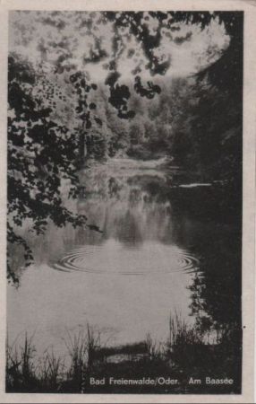 Bad Freienwalde - Baasee - 1964 Bad Freienwalde - Baasee - 1964