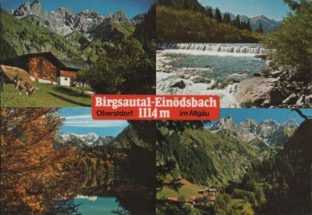 Oberstdorf - Birgsautal - Einödsbach - ca. 1980 Oberstdorf - Birgsautal - Einödsbach - ca. 1980