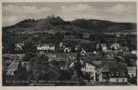 Bad Blankenburg - mit Allianzhäusern - 1939 Bad Blankenburg - mit Allianzhäusern - 1939