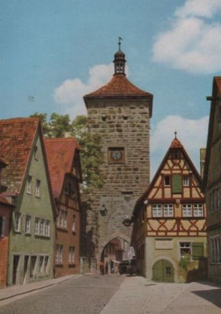 Rothenburg - Siebersturm - 1964 Rothenburg - Siebersturm - 1964