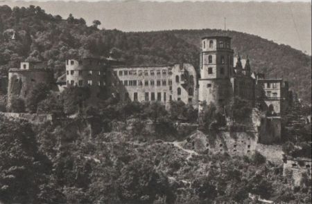 Heidelberg - Schloss - ca. 1955 Heidelberg - Schloss - ca. 1955