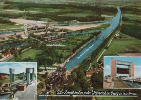 Waltrop - Schiffshebewerke Henrichenburg - 1973 Waltrop - Schiffshebewerke Henrichenburg - 1973