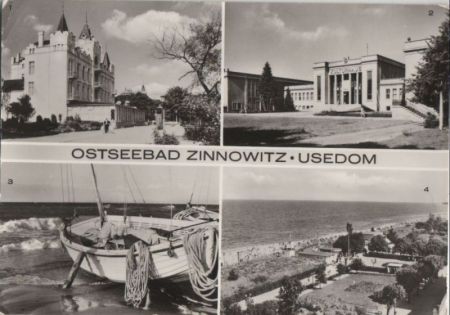 Zinnowitz - u.a. Fischerboote - ca. 1975 Zinnowitz - u.a. Fischerboote - ca. 1975