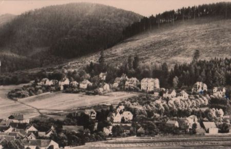 Tabarz - Villen am Datenberg - ca. 1965 Tabarz - Villen am Datenberg - ca. 1965