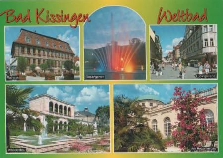 Bad Kissingen u.a. Rosengarten - ca. 1995 Bad Kissingen u.a. Rosengarten - ca. 1995