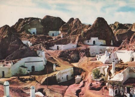 Spanien - Guadix - Vue de Grottes - ca. 1975 Spanien - Guadix - Vue de Grottes - ca. 1975