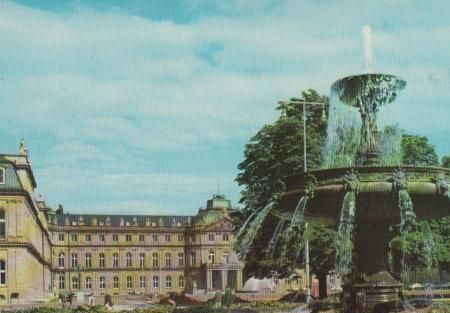 Stuttgart - Neues Schloß - ca. 1980 Stuttgart - Neues Schloß - ca. 1980