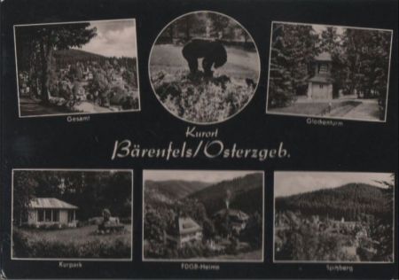 Altenberg-Bärenfels - u.a. Gesamt - 1962 Altenberg-Bärenfels - u.a. Gesamt - 1962