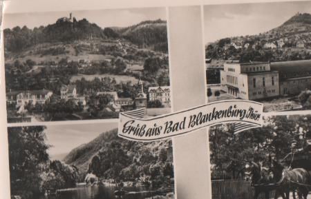 Bad Blankenburg - Bad Blankenburg - ca. 1955 Bad Blankenburg - Bad Blankenburg - ca. 1955