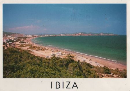 Spanien - Ibiza-Stadt - Eivissa - Paya de Bossa - 1992 Spanien - Ibiza-Stadt - Eivissa - Paya de Bossa - 1992