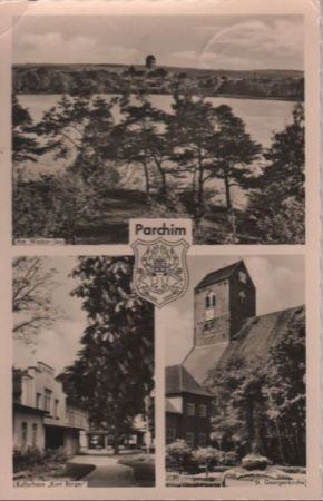 Parchim - u.a. Am Wocker-See - 1959 Parchim - u.a. Am Wocker-See - 1959