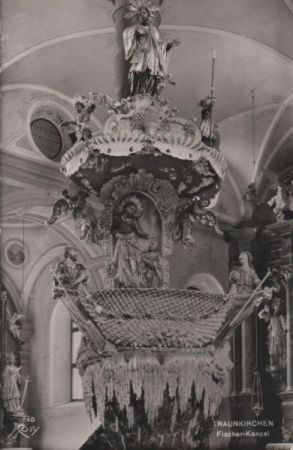 Österreich - Traunkirchen - Fischer-Kanzel - 1953 Österreich - Traunkirchen - Fischer-Kanzel - 1953