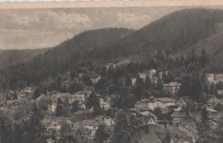 Friedrichroda - Friedrichsroda - Villen am Herzogsweg - ca. 1955 Friedrichroda - Friedrichsroda - Villen am Herzogsweg - ca. 1955
