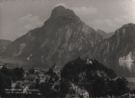 Österreich - Traunkirchen - mit Traunsee - ca. 1965 Österreich - Traunkirchen - mit Traunsee - ca. 1965