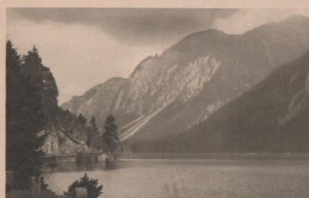 Österreich - Füssen am Plansee in Tirol - ca. 1935 Österreich - Füssen am Plansee in Tirol - ca. 1935