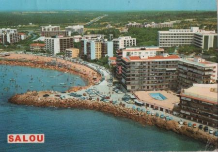 Spanien - Salou - Vista aerea - ca. 1975 Spanien - Salou - Vista aerea - ca. 1975