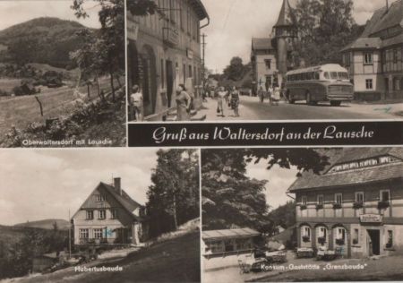 Großschönau-Waltersdorf - u.a. Hubertusbaude - ca. 1970 Großschönau-Waltersdorf - u.a. Hubertusbaude - ca. 1970