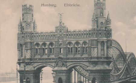 Hamburg - Elbbrücke - ca. 1935 Hamburg - Elbbrücke - ca. 1935
