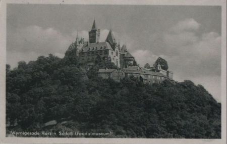 Wernigerode - Schloß - 1955 Wernigerode - Schloß - 1955