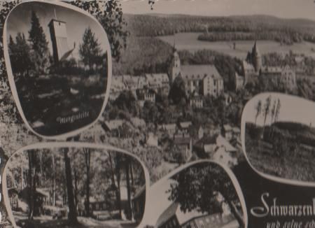 Schwarzburg - Scharzburg Erzgeb. und Umgebung - ca. 1965 Schwarzburg - Scharzburg Erzgeb. und Umgebung - ca. 1965