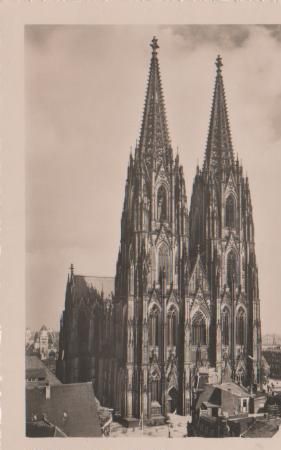 Köln - Der Dom - 1955 Köln - Der Dom - 1955
