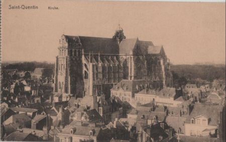 Frankreich - Saint-Quentin - Kirche - ca. 1935 Frankreich - Saint-Quentin - Kirche - ca. 1935