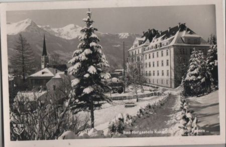 Österreich - Bad Hofgastein - Kuranstalt Hohe Tauern - 1950 Österreich - Bad Hofgastein - Kuranstalt Hohe Tauern - 1950