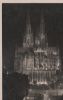 Köln - Dom von Osten im Scheinwerferlicht - ca. 1955