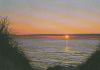 Dänemark - Henne Badestrand - Sonnenuntergang - 1973
