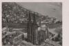 Köln am Rhein - Dom Luftbild - 1951