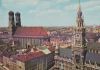 Rathaus München und Frauenkirche - 1963