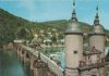 Heidelberg - Alte Brücke mit Tor - ca. 1975