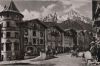 Berchtesgaden - Marktplatz mit Watzmann - ca. 1955