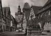 Rothenburg - Rödergasse mit Markusturm - 1961