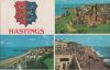 Großbritannien - Hastings - 3-Bilder-Karte - 1977