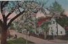 Haus und blühender Baum - ca. 1925