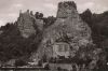 Idar-Oberstein - Felsenkirche und Schloßruine - 1960