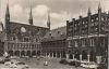 Lübeck - Marktplatz mit Rathaus - 1953