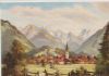 Oberstdorf mit Krottenspitzen - ca. 1955